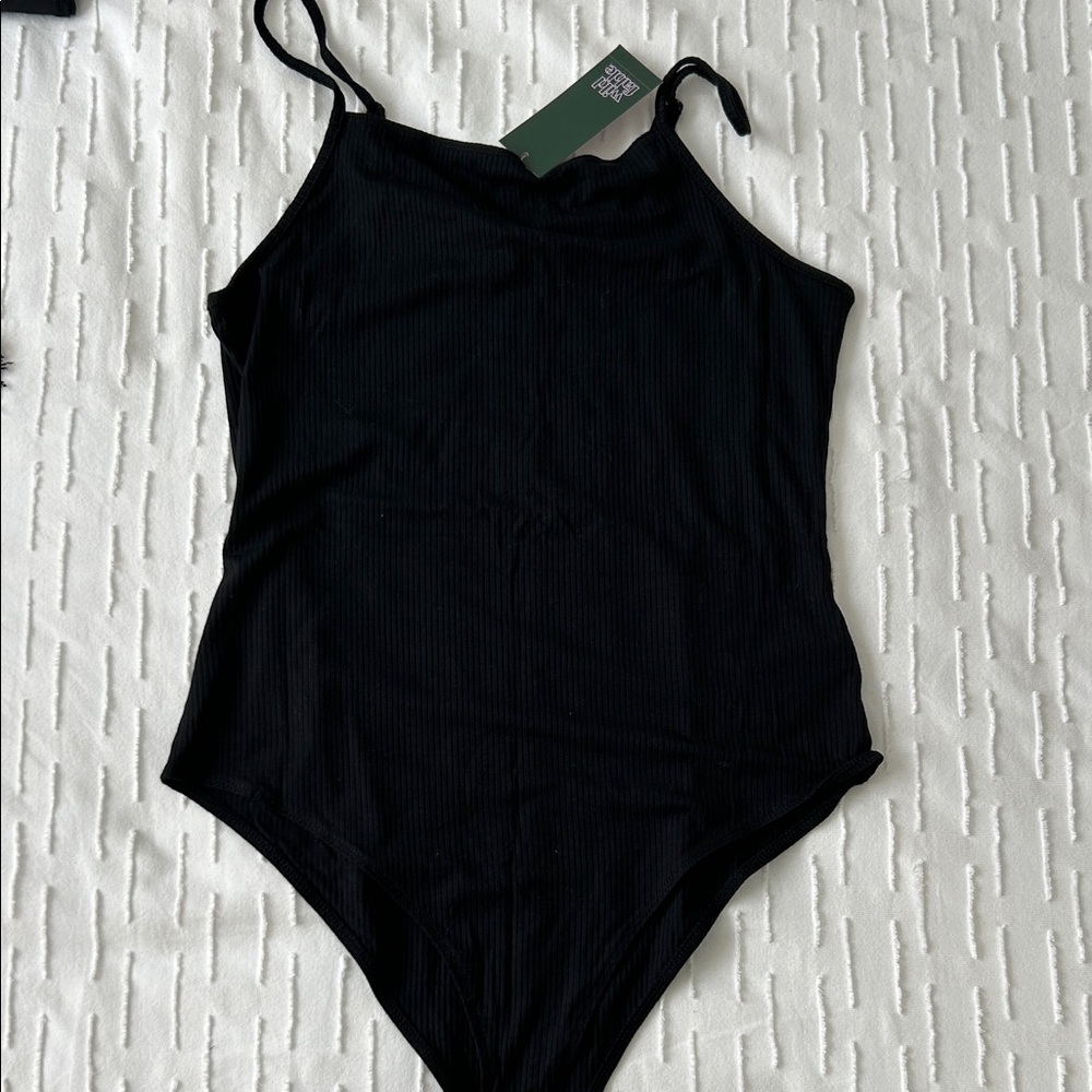 Wild Fable Black  Bodysuit